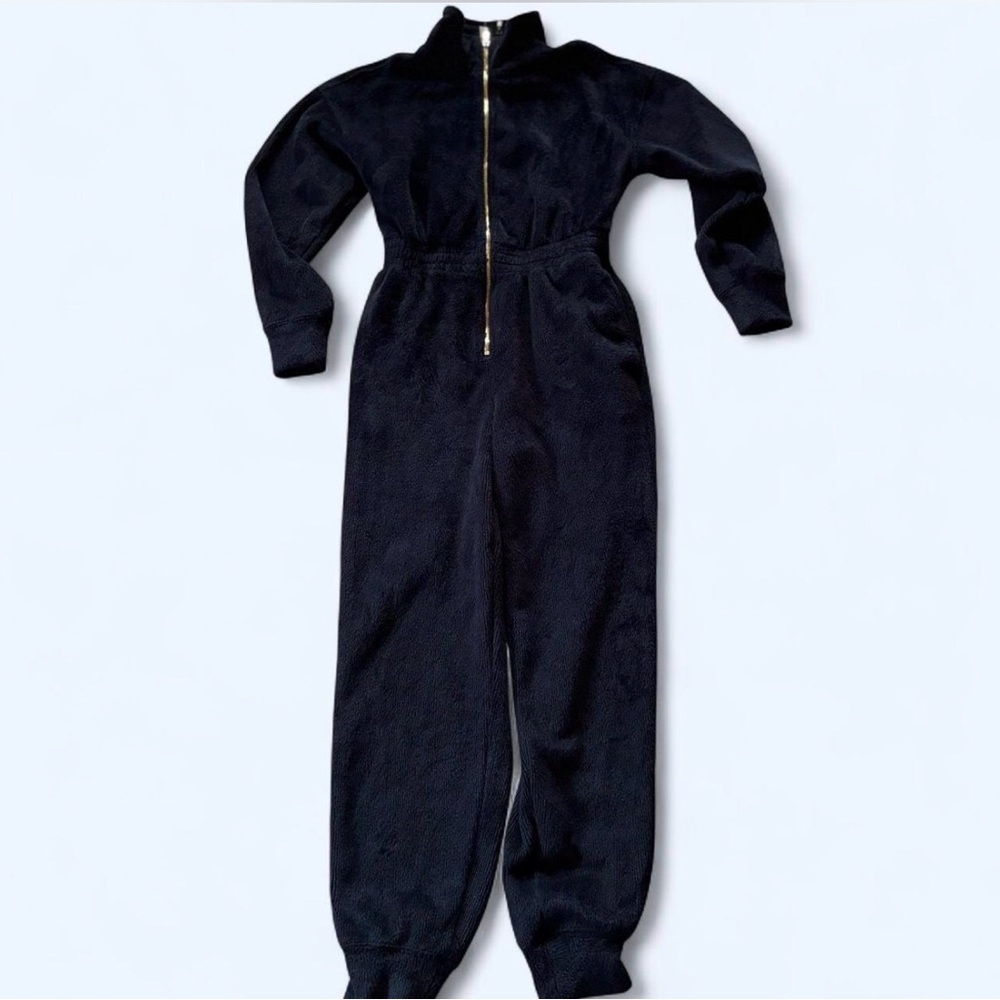 BRAND NWT FABLETICS Cozy Cord Zip Jumpsuit